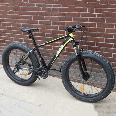 China Genuine fashion fashion beach fat bike fat tire steel popular snow bicycle large tire 26*4.0 mountain cycle for sale