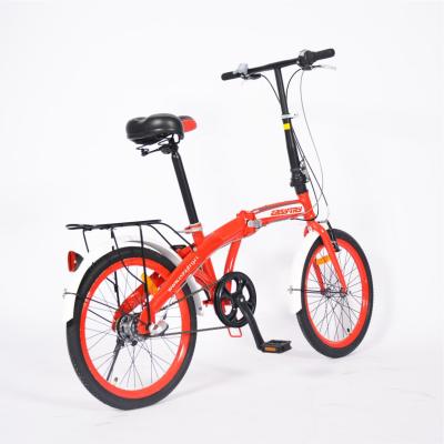 China Hot Selling Popular Cheap 20 Inch 7 Speed ​​Aluminum Steel Frame Men Women Foldable Folding Bike Bicycle for sale