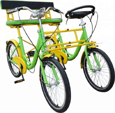 China High Quality Tower Steel Frame City Bike Tandem Bicycle à venda