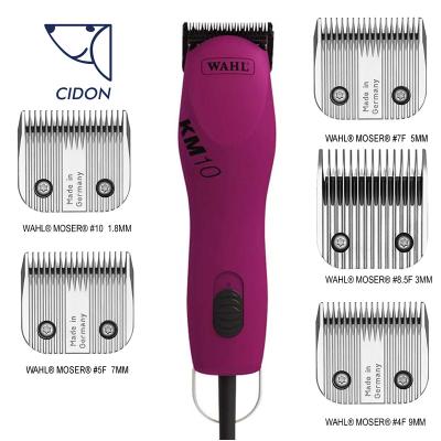 China Wahl Stocked KM10 and 5 Blade Clippers Kit for sale