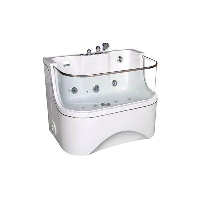 China Stocked CIDON 904 Luxury Pets SPA Acrylic Freestanding Indoor Bathtub for sale