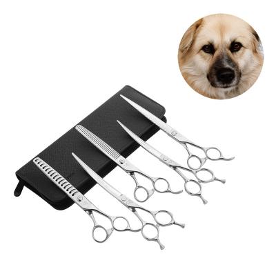 China Stocked 7 Inch CIDON 9-Series Curved Pet Grooming Shear for sale