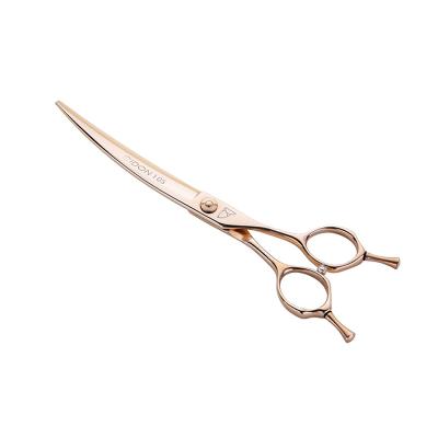 China Stocked CIDON 10 Series 7.5-Inch Curved Pet Grooming Shears for sale