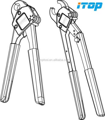 China Pex Crimp Crimping Tool For USA PEX Copper Rings Tool , Pex Pipe ASTM877 / 876 for sale