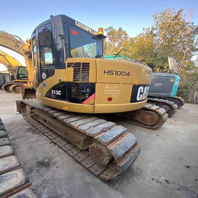 China Tweedehands goede kwaliteit Crawler graafmachine Gebruikte Caterpillar cat313C / tweedehands Japan motor cat 313C Te koop