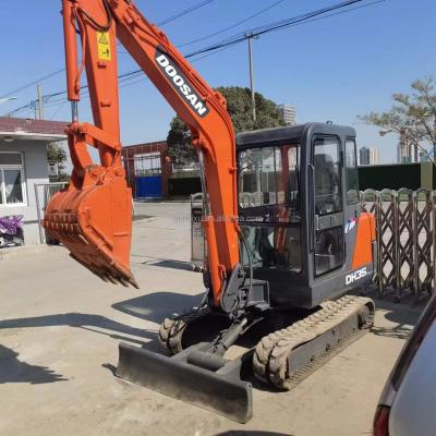 China Doosan venda a quente Excavadora Doosan DH35 original usada, mini-excavadora Doosan com lâmina dozer, Doosan DH35 DH55 DH60 DH70 DH80 DX80 DX75 em estoque à venda