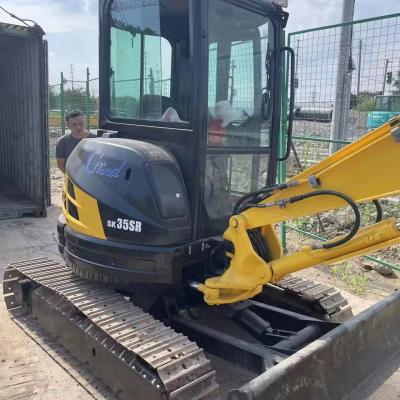 China original used Japanese excavator  kobelco sk35/high engine power second hand kobelco sk 35 on sale for sale