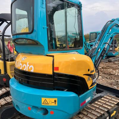 China 13500KG Used Mini Excavator Kubota 135 Mini Crawler Excavator for sale