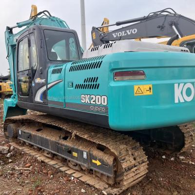 China Original Engine Used Kobelcosk200 Second Hand Kobelco 200 Excavator for sale