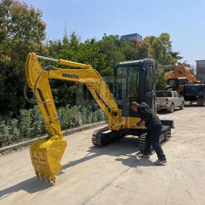 China Used mini excavator Komatsu PC35 with cab small digger used machinery mini excavator used second hand digger for sale for sale