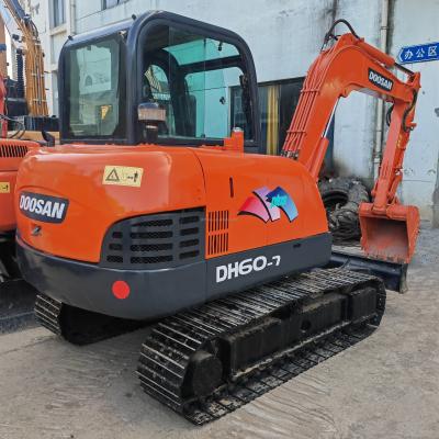 China DH60 Dx60 Dh6 Used Doosan Excavator Second Hand Excavator 5.5 Ton for sale