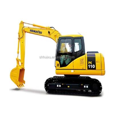 China Hand used earth digger Komatsu PC110  used machinery hand used post hole diggers second hand diggers for sale for sale