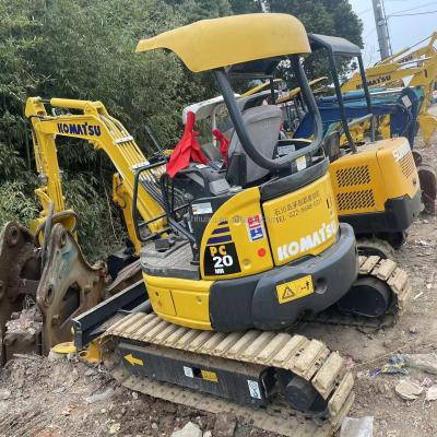 China Gebruikte komatsu graafmachine PC20 zonder cabine Komatsu graafmachine gebruikte graafmachine komatsu Te koop