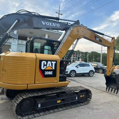 China Excavadora usada lagosta mini-excavadora usada CAT 308E excavadora de segunda mão gato usado à venda