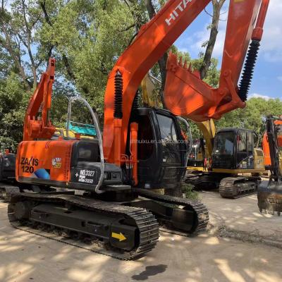 China 12000kg Zx120 Used Hitachi Excavator Second Hand With Original Paint 0.51m3 for sale