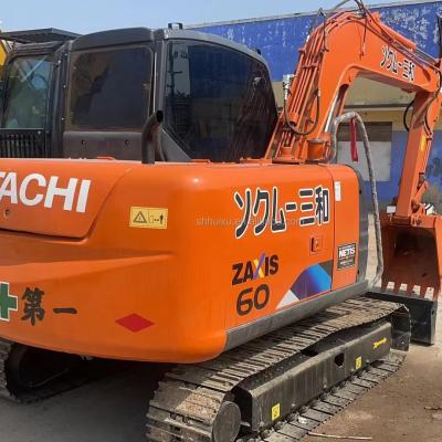 China 6000KG Zx60 Used Hitachi Excavator Original Color Used Hitachi Mini Excavator for sale