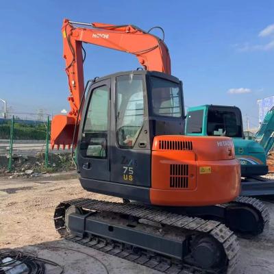 China 7.1 Ton Used Original Hitachi Zx70 Zx75 Mini Excavator 0.33m3 for sale