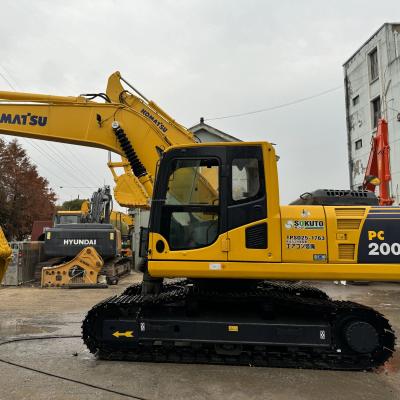 China 20 Ton Original Color Used Komatsu Excavator Pc200 Construction Excavator for sale