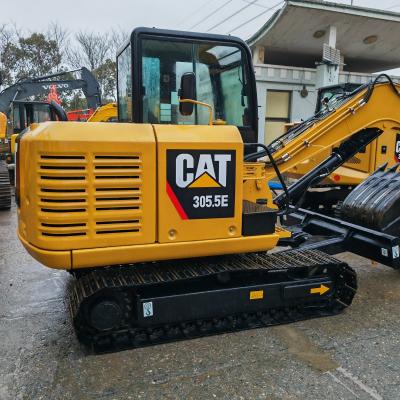 China Gebruikte CAT 305.5E mini graafmachine zonder staart Caterpillar 305.5 mini graafmachine lage prijs CAT302 CAT305.5 CAT306 CAT304 CAT305 te koop Te koop