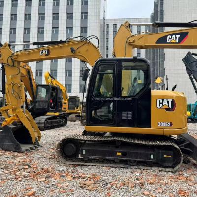 China yellow color high engine power used cat308e excavator used cat second hand cat308e for sale