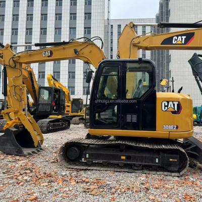 China yellow color high digging power used cat308e/second hand excavator cat308e on sale for sale