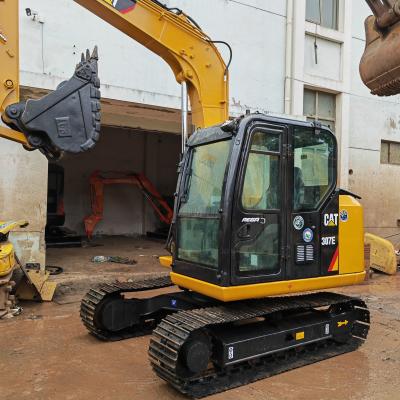 Chine nouvelle arrivée couleur jaune utilisé cat307e/excavateur d'occasion cat307e en vente à vendre