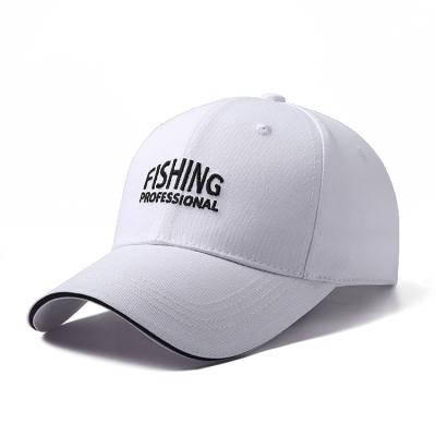 China COMMON Wholesale Custom Unisex Adjustable Cotton Baseball Cap Hat Spliced ​​6 Pieces Customizable Embroidered Logo for sale