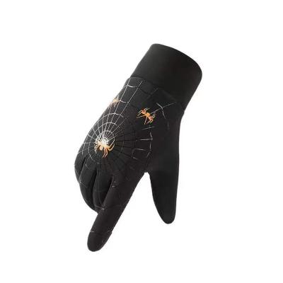 China Comfortable men's winter gloves; s and women' s Cold Proof Hot Cycling Touch Screen Plus Velvet Waterproof Sports Cycling Gloves for sale