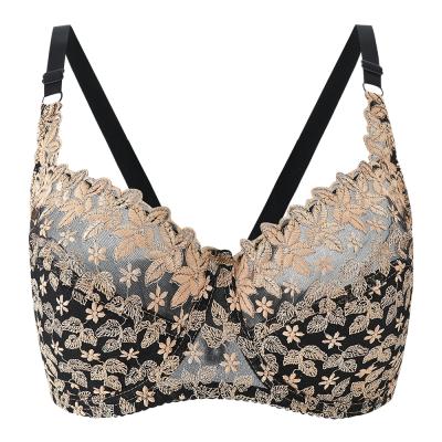 China Comfy QUICK DRY newcomers plus size carry out beautiful full cup women lace up bra for sale