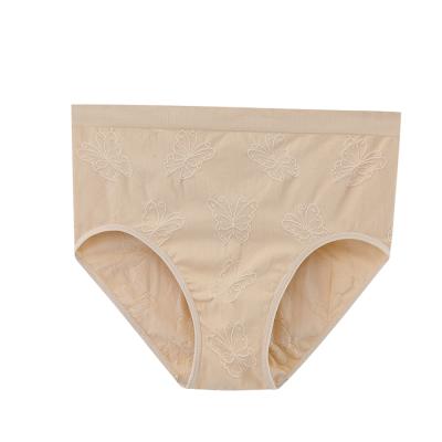 China Hot Popular Antibacterial Breathable Lift Sustainable Traceless Nylon Women Hips Seamless Panties for sale