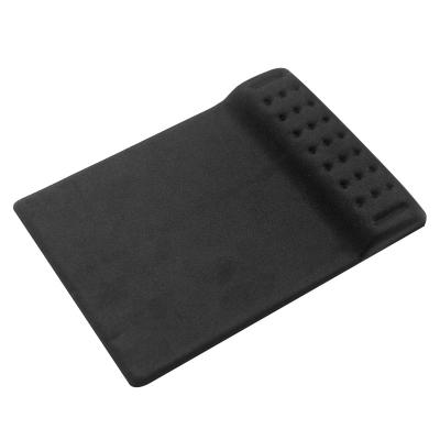 China Eco-friendliy Material Bulk Wrist Support Extended Customized Logo Memory Foam Material Mouse Pad for sale