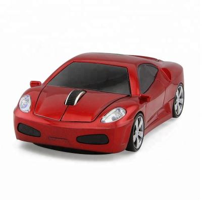 China Custom 3D Light LED Optical Gaming Mouse Car Wireless Mouse for sale