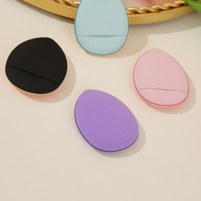 China Facial Beauty Makeup Sponge Low MOQ Quantity Selling New Mini Air Cushion Powder Puff Makeup Concealer Finger Powder Puff Makeup Sponge for sale