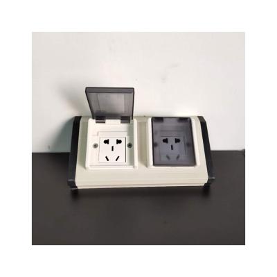 China Black Cheap Wall Socket Qi Shengyuan Residential / Multi-Purpose Customization With Cover For Lab for sale