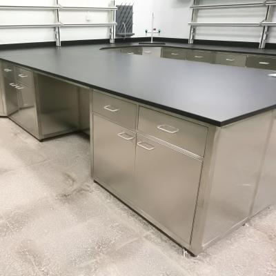 China School Stainless Steel Work Bench Modern Wholesale Custom Lab Bench for sale