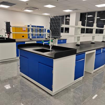 China 2022 modern professional upper lab bench lab bench workstation for school for sale