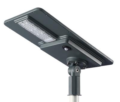 China ROAD High Power All In One Solar Led Street Light 80W Ip65 Smd Waterproof Outdoor Solar Street Light With Pole for sale