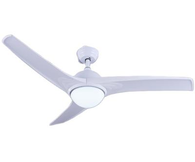 China Modern Modern White Ceiling Fan ABS Blade Led Ceiling Fan Decorative Remote Control Ceiling Air Fan for sale