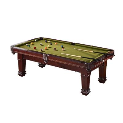 China Indoor Sport Game Table Custom 8FT/9FT Classic Billiard Table Engrave Carving Snooker Snooker Table for sale