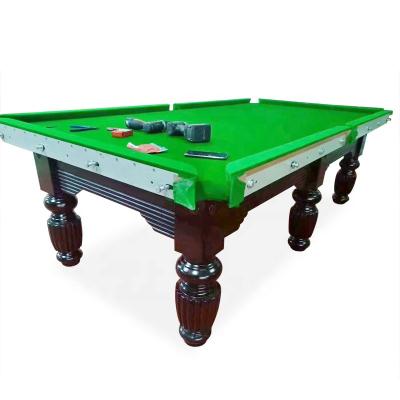 China Econmic/8Ft/9Ft Height Snook Pool Table Luxury Option Customized Billiard Pool Table With Steel Cushion for sale