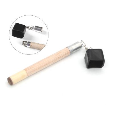 China 2 in 1 Pocket Chalk Holder Preparation Stick Snooker Pool Cue Tip Pricker Tool ZC-3 for sale