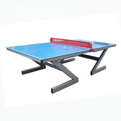 China Eco - Friendly Products Fiberglass Material Outdoor Sports Ping Pong Table Table Tennis Table for sale