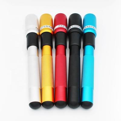 China Aluminum nooker pool cue bottom extend mini butt, push-on pool cue extension billiard accessory for sale