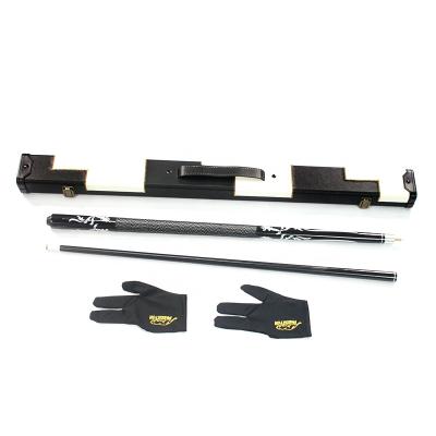 China Hold Up Billiard 1 Cue And 1 Cue Case And 2 Gloves Set With Cheap Price for sale