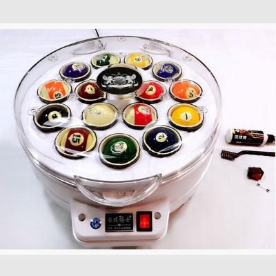 China Modern Factory Direct Sale 16pcs Billiard Pool Ball Washing Machine Automatic Cleaner for sale