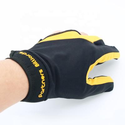 China Professional High-Grade Billiard Billiard Gloves Entertainment Billiard Gloves Supplies Three-Finger High-Grade Billiard Gloves for sale