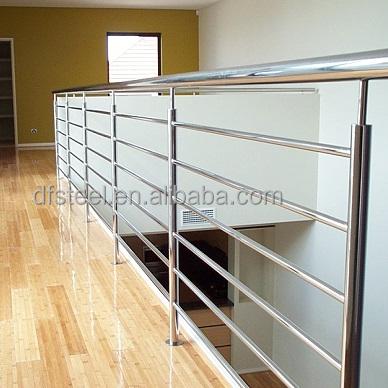 China Contemporary DF Easy To Install Modern Stainless Steel Rod Railing Design for sale