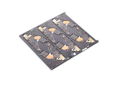 China FR4 Tg170 PI PTFE Rigid Flex PCB Fabrication OEM Design Service for sale