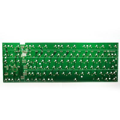 China caja de teclado de circuito de diseño intercambiable con pcb 65% 75% 68 tkl rgb bac placa mecánica hot swap 65 tmk teclado personalizado pcb en venta