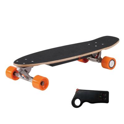 China Cheap 250W Mini Short Rechargeable Kids Fish 22 Youth Electric Skateboard For Children for sale